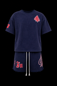 ALL IN - Blue and Red