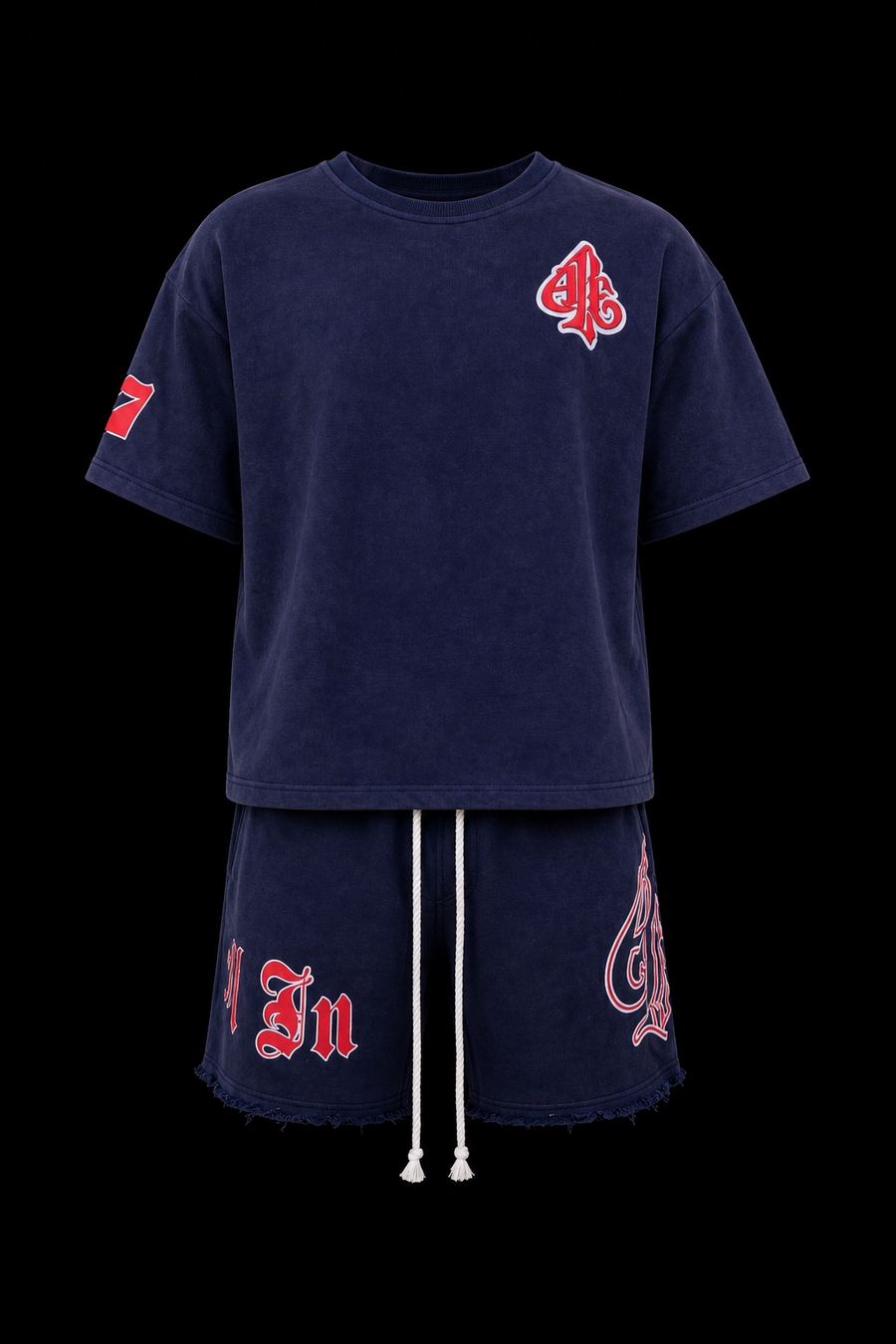 ALL IN - Blue and Red