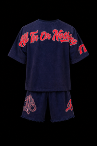 ALL IN - Blue and Red